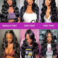 Raw Indian Body Wave 250% Density 40 42 inch 13x6 HD Lace Front Human Hair Wigs 13x4 Frontal Wigs Women Glueless Closure Wigs