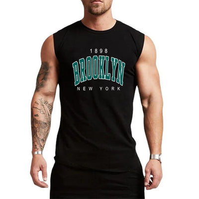 Muscleguys Sports Tank Top Men's Cotton Spring and Summer | SAMAG