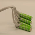 New Rechargeable 1.5v AAA Lithium Batteries 6800mAh Capacity, USB-C AAA Li-ion Battery 2000 times cycle with cable for free