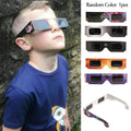 5/20pcs Paper Solar Eclipse Glasses Anti-uv Viewing Glasses Safe Shades Observation Solar Glasses Protect Eyes Random Color