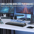 EPOMAKER Split65 60% Layout TOP Structure Hot-Swap Wired/2.4GHz/Bluetooth 5.0 Wireless Mechanical Keyboard South-facing RGB