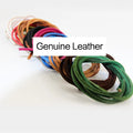 1 Pair 80cm-180cm Genuine Leather shoelaces Of Rawhide Leather Shoelaces Shoestrings Boot Shoe Laces wholesale drop shipping