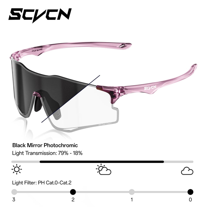 Scvcn Photochromic Running Sunglasses Men Women Marathon - View 15 | SAMAG