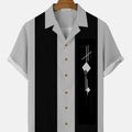 Stripes Simple Casual Dress Shirts European Size Men's | SAMAG