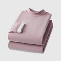Autumn Winter Men's Cashmere Thermal Underwear Women's Cashmere Thermal Fall Pants Padded and Thickened Couples Set