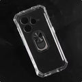 For Blackview Oscal Marine 2 6.56" Back Finger Ring Soft TPU Silicone Case For Blackview OscalMarinE2 Bracket Phone Cover