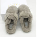 Mule Slippers Mink Fur Slides Comwarm Fashion Women Clogs Cork Insole Fur Slippers with Arch Support Outdoor Slides Home Shoes