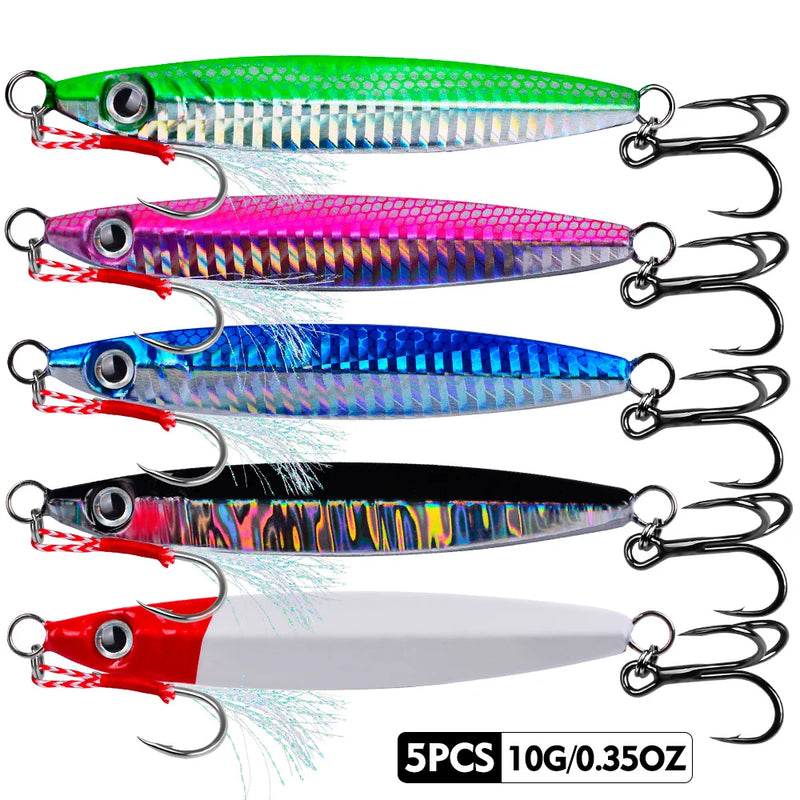 3D Eyes Metal Jig Lure 10g 15g 20g 30g 40g 60g Bionic | SAMAG