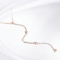 Smyoue 3MM Bubble Classic Moissanite Necklace Pendant for Women 18k Plated Female Pure S925 Silver Jewelry - Visuel 4 | SAMAG