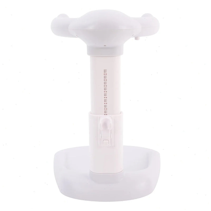 Baby Bathing Stand, Baby Bath Tub, Toddler Bath Seat, Adjustable Shower Tower with Anti-Pinch Design, Non-Slip Base, Shower Head Holder, Ergonomic Support for Infant 6-36 Months