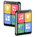 New Sports Bluetooth MP3 Player With Clip 128GB 32GB Mini Music Video Player Support FM Recorder Pedometer E-book TF SD Card