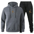 Autumn_Winter Men's jogging Fitness sportswear Set_ Fashionable long - sleeved sweatshirt + casual pants 2 - View 28 | SAMAG