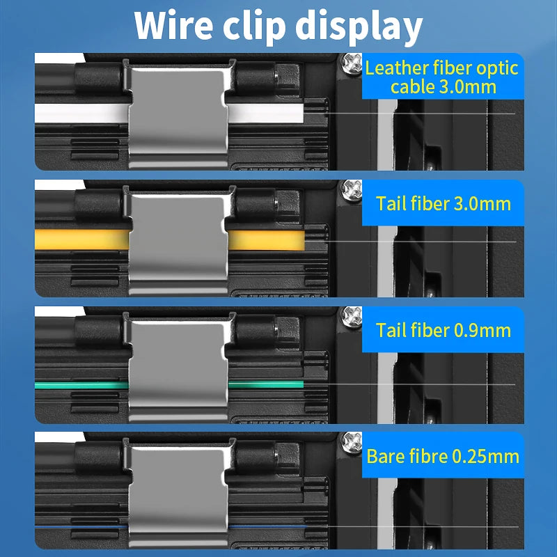 Fiber cleaver AUA-6C Cable Cutting Knife FTTT Fiber Optic Knife Tools cutter High Precision Cleaver 16 point blade