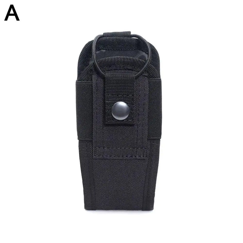 Outdoor Tactical Walkie Talkie Cover For MOLLE Accessory Bag Adjustable Two Way Radios Holder Bag Case For Walkie Talkies