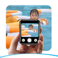 HiFi MP3 Music Player Bluetooth 5.4 Full Touch Screen Walkman with Built-in Speaker Camera Video Player FM/E-book Function