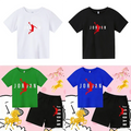 Kids 2 - Piece Letter Print Sports Outfit - Short Sleeve | SAMAG