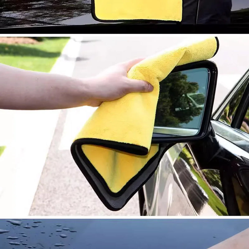 3/5/10Pcs Car Wash Microfiber Towel 30*30CM / 30*60cm Car Cleaning Drying Cloth  Care Cloth Car Wash Towel  Kitchen Towel