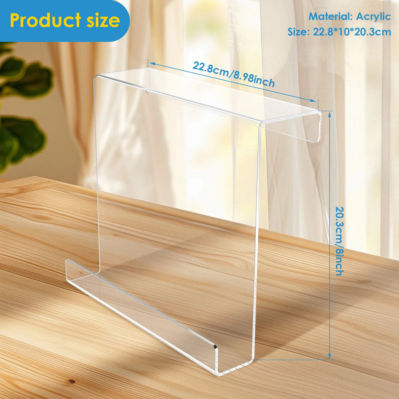 Acrylic Treadmill Tablet Holder Transparent Magazine Rack Portable Tablet Display Stand Exercise Running Reading Bike Stand