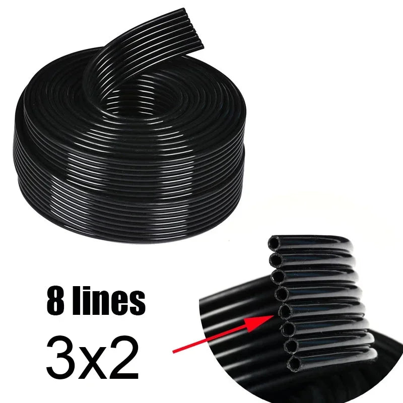 10 Meter UV Ink Tube 8 Lines  Line for Epson DX4 DX5 DX7 Head ECO Solvent Ink Tube UV Ink Tube Uv Ink Hose for UV Printer