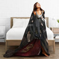 The Vampire Diaries Damon Salvatore Blanket