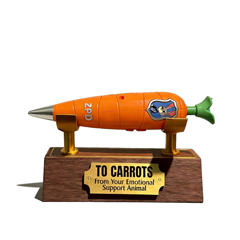 Zootopia 2 Lanyard Carrot Recording Pen | Gary Snake Venom Serum Pen | Bracket 60 Second Recording 2-in-1 Neutral Pen Stationery