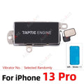 OEM Sticker + Flex For iPhone 12 13 14 15 Pro Max Plus mini For TAPTIC ENGINE Vibrator Motor Flex Cable