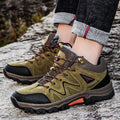 Men Hiking Shoes All-terrain Outdoor Sports Shoe Breathable Wear-resistant Mesh Non-slip Hiking Shoe Outdoor Man Cycling Shoes