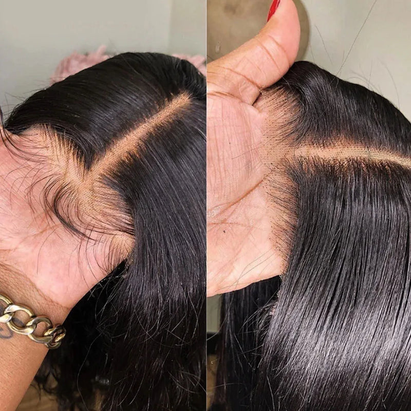 13X6 Hot Sale Glueless Wigs 13x4 Short Bob Bone Straight Best 100% Human Hair Wig for Women Ready To Wear Go Lace Frontal Wigs