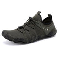 Water Sports Shoes Mens Womens Beach Swim Shoes Quick-Dry Hiking Running Breathable & smooth fabrics with fine stretch on uppers