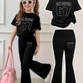 Children's Clothing Girls' Short - Sleeve Set for Ages - View 6 | SAMAG
