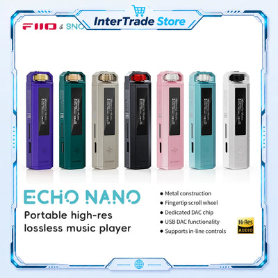 FiiO SnowSky ECHO NANO Portable Lossless HiFi Music | SAMAG