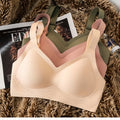 Push-Up Bras For Women Plus Size Seamless Bra Non-wire Wide Adjustable Straps Underwear Sexy Lingerie Comfort Intimates M-3XL