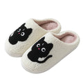 Casual Women's Slippers Home Winter Fluffy Luxury Designer Woman Shoes Flat Cute Cartoon Indoor Fuzzy Fur Slides Soft Elegant