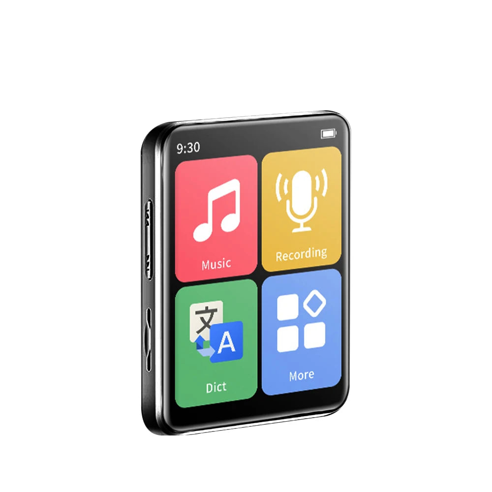 New Sports Bluetooth MP3 Player With Clip 128GB 32GB Mini Music Video Player Support FM Recorder Pedometer E-book TF SD Card