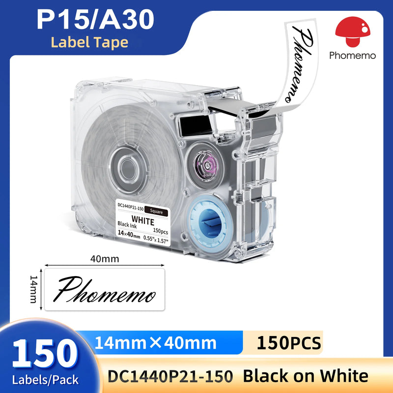 Phomemo A30 P15 Label Maker Long & Gap Tape, Continuous - Visuel 9 | SAMAG