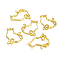 5pcs Cat Border Mold Resin Silicone Geometric Hollow Metal Frame Bezel Epoxy Pendant For DIY Jewelry - Visuel 17 | SAMAG