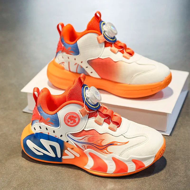Children Basketball Shoes Winter Breathable Cushioning | SAMAG