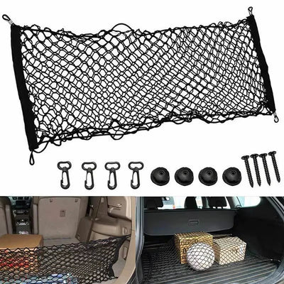 Car Trunk Storage Net Bag Cargo Luggage Nylon Elastic | SAMAG