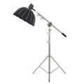 C Stand Stainless Steel Kit Light Stand With Weight Bag Photo Studio Accessories Extension Rod 2.49M Length Arm Cross Boom