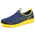 Men Casual Shoes Summer Fashion Men's Shoes Fashion Breathable Slip On Mesh Shoes Soft Comfortable Size 45