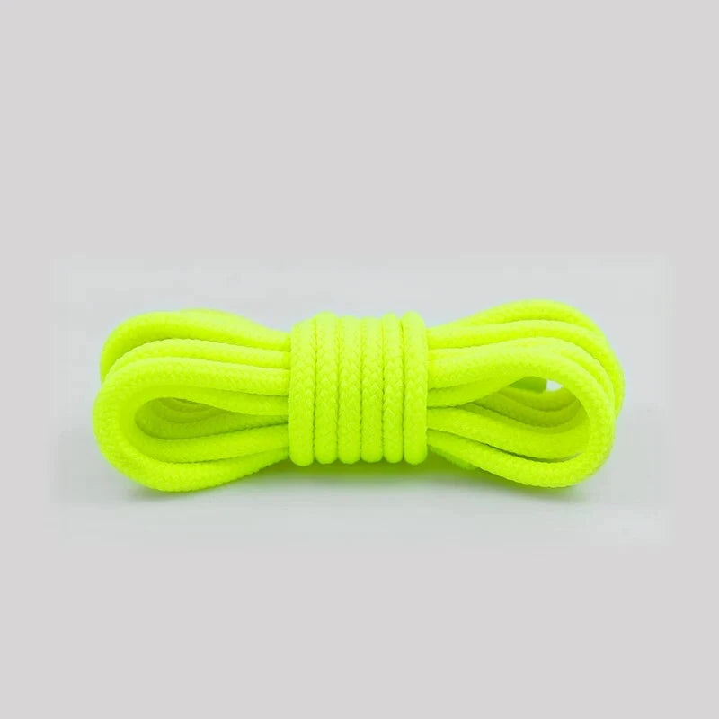1Pair Round Shoelaces Quality Durable Solid Rope Laces for Shoes Boots Sneakers Shoelace 70/90/120/150cm Strings