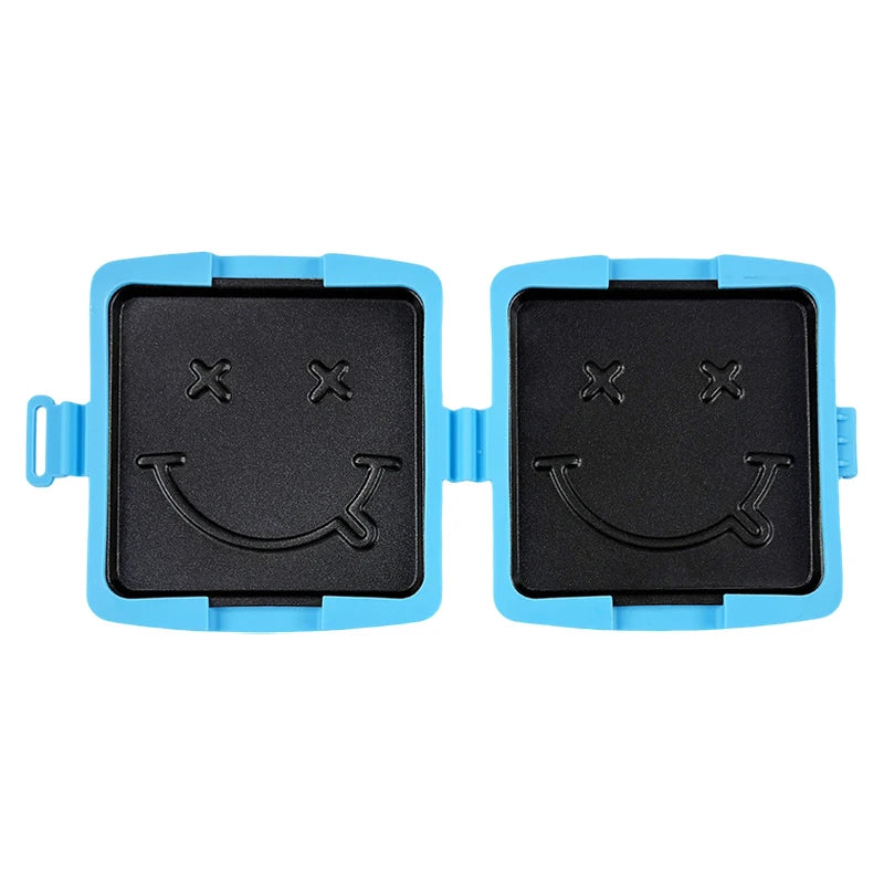 Portable Quick Heating Microwave Oven Toaster Removable Non-Stick Plates Silicone Microwavable Cookware Panini Press