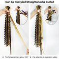 Synthetic Curly Deep Wave Bulk hair For Braiding 20inch No Weft Deep Wave For Braiding Micro Faux Braiding Hair for Boho Braids