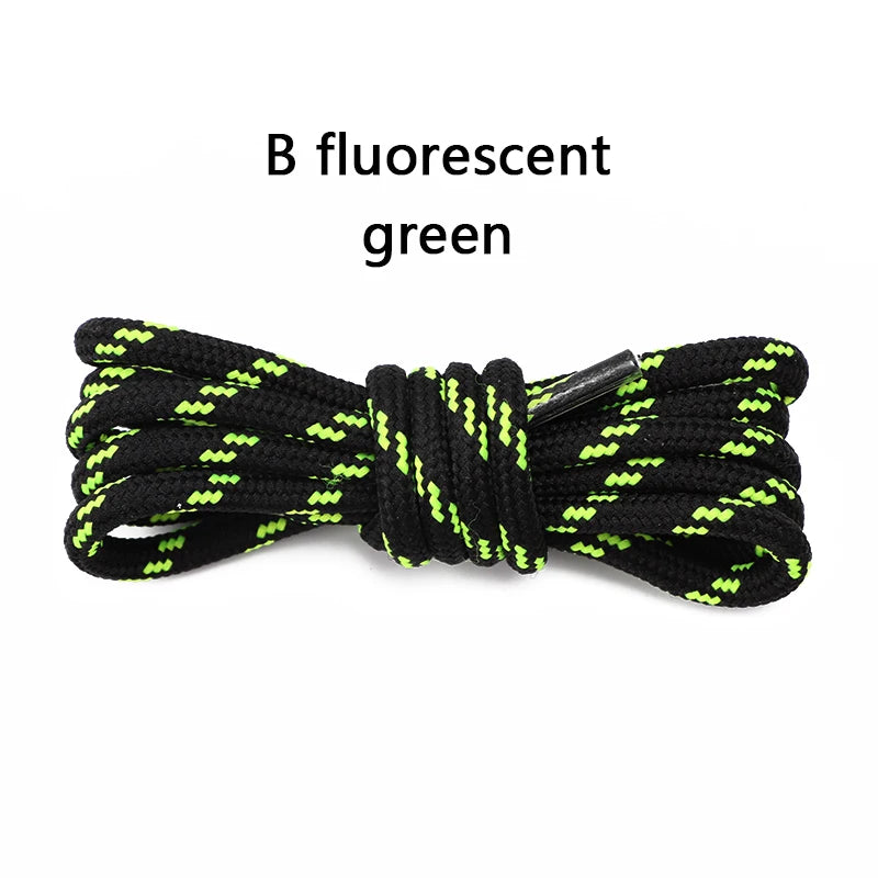 Outdoor Sports Round Shoelaces Durable Polyester Shoe laces Baskets Boots Laces for Shoes 100/120/140/160cm Shoe Accessories