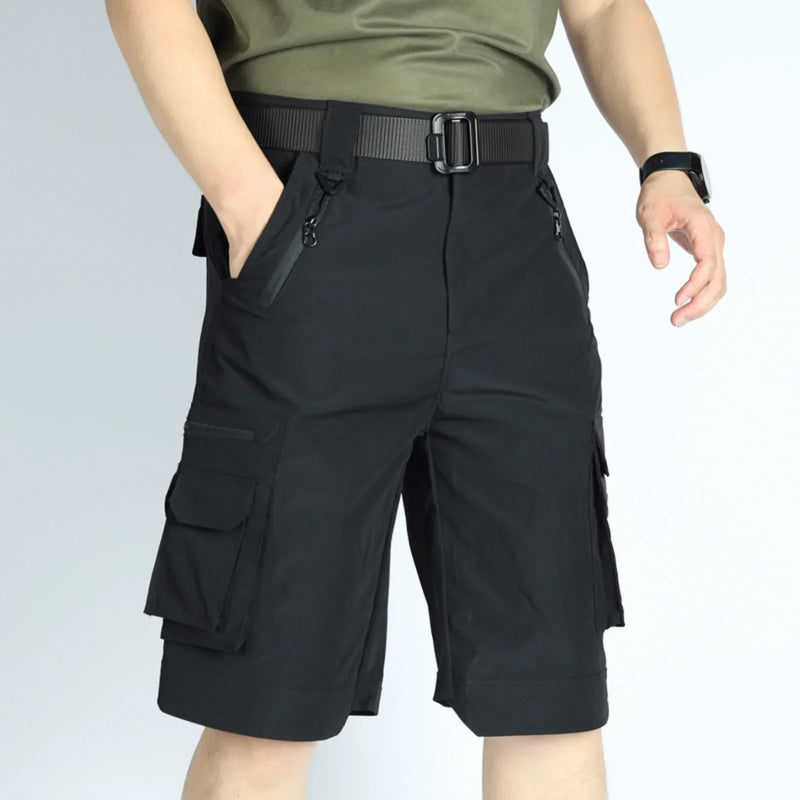 Stretch Tactical Shorts Men Waterproof Outdoor Casual | SAMAG