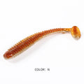 2023 Supercontinent Impact Ring Shad Fishing Lure Soft 20pcs 10pcs 6pcs Plastics Baits Swimbait Jigging Lure Artificial Baits