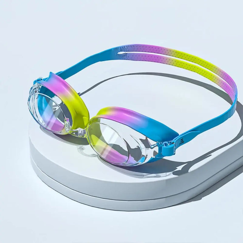 Anti-fog Swim Goggles Silicone Mirror Frame Quick | SAMAG