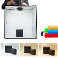 Lightdow Dimmable Photo Box LED Light Room Photo Studio Light Box Kit 120pcs LEDs 6 Backdrops for Photography Portable Folding