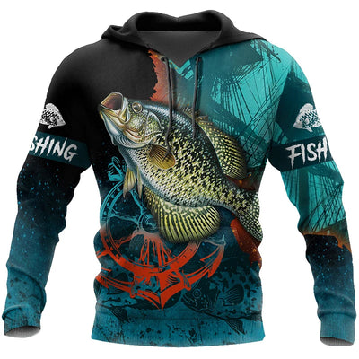 Funny 3D Fish Print Hoodies For Men Outdoor Go Fishing Sweatshirts Autumn and Winter Casual Pullover Fashion | SAMAG