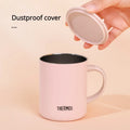 THERMOS Mug 450ml Handle Mug, Keep Cold & Keep Hot Stainless Steel Thermos, Leakproof Coffee Mug & Milk Cup for Office,BPA Free